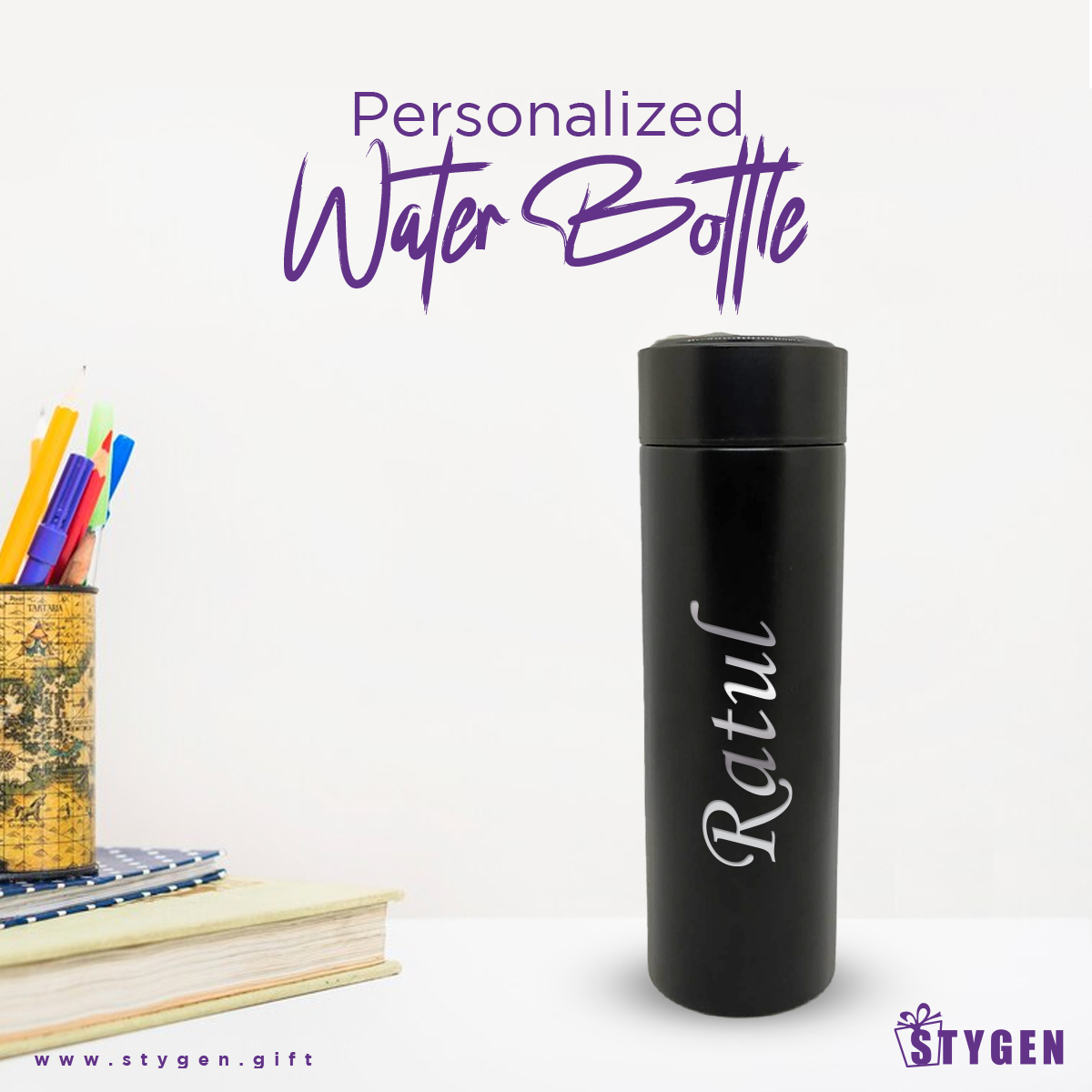 Personalized Thermos Water Bottle for your loved one (11)